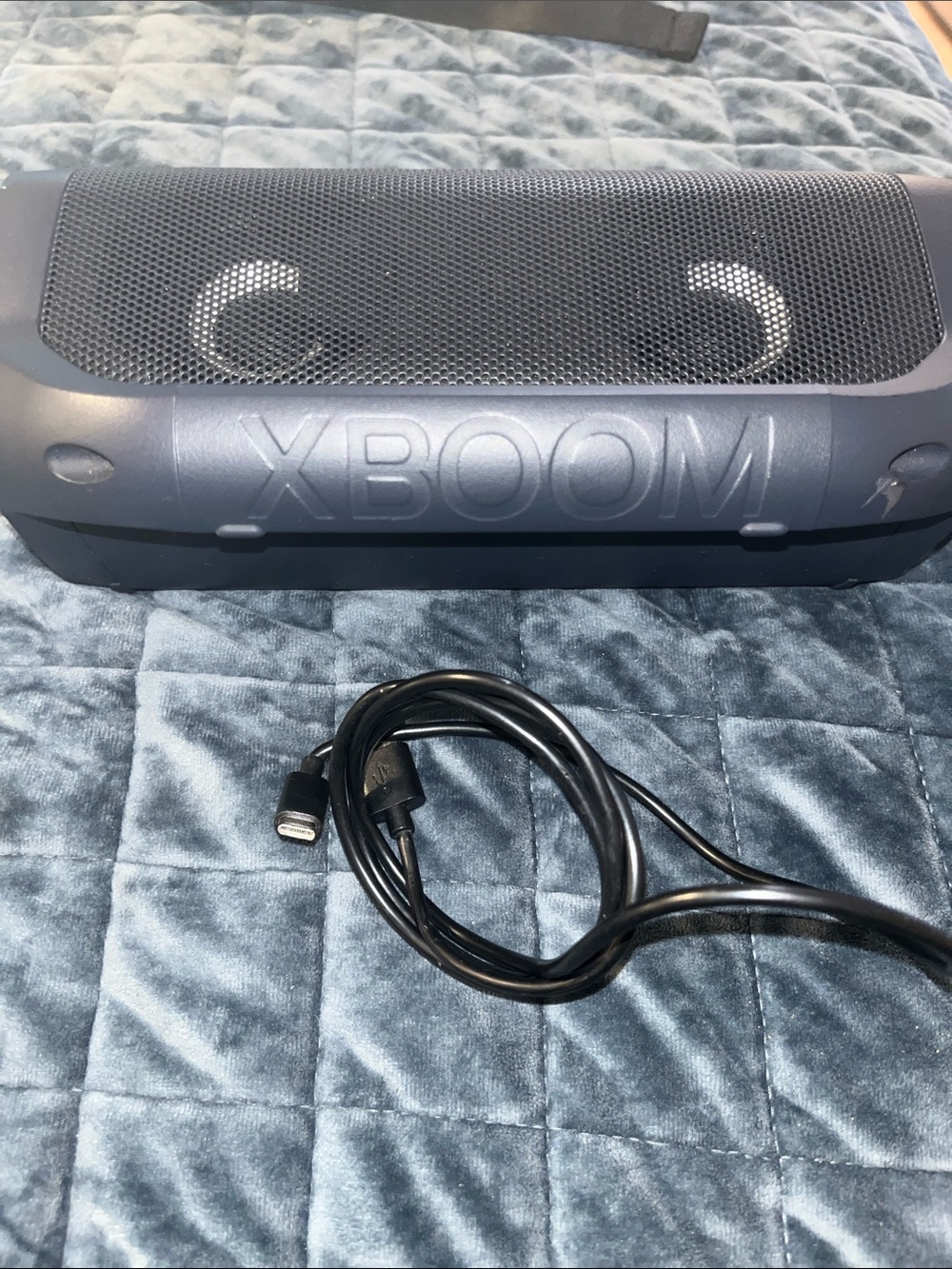 LG XBOOM Portable Bluetooth Speaker - Navy Blue